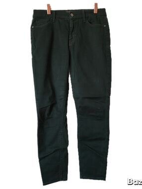 Jen 7 Jeans Womens Size 6 Black Ankle Skinny 7 For All Mankind